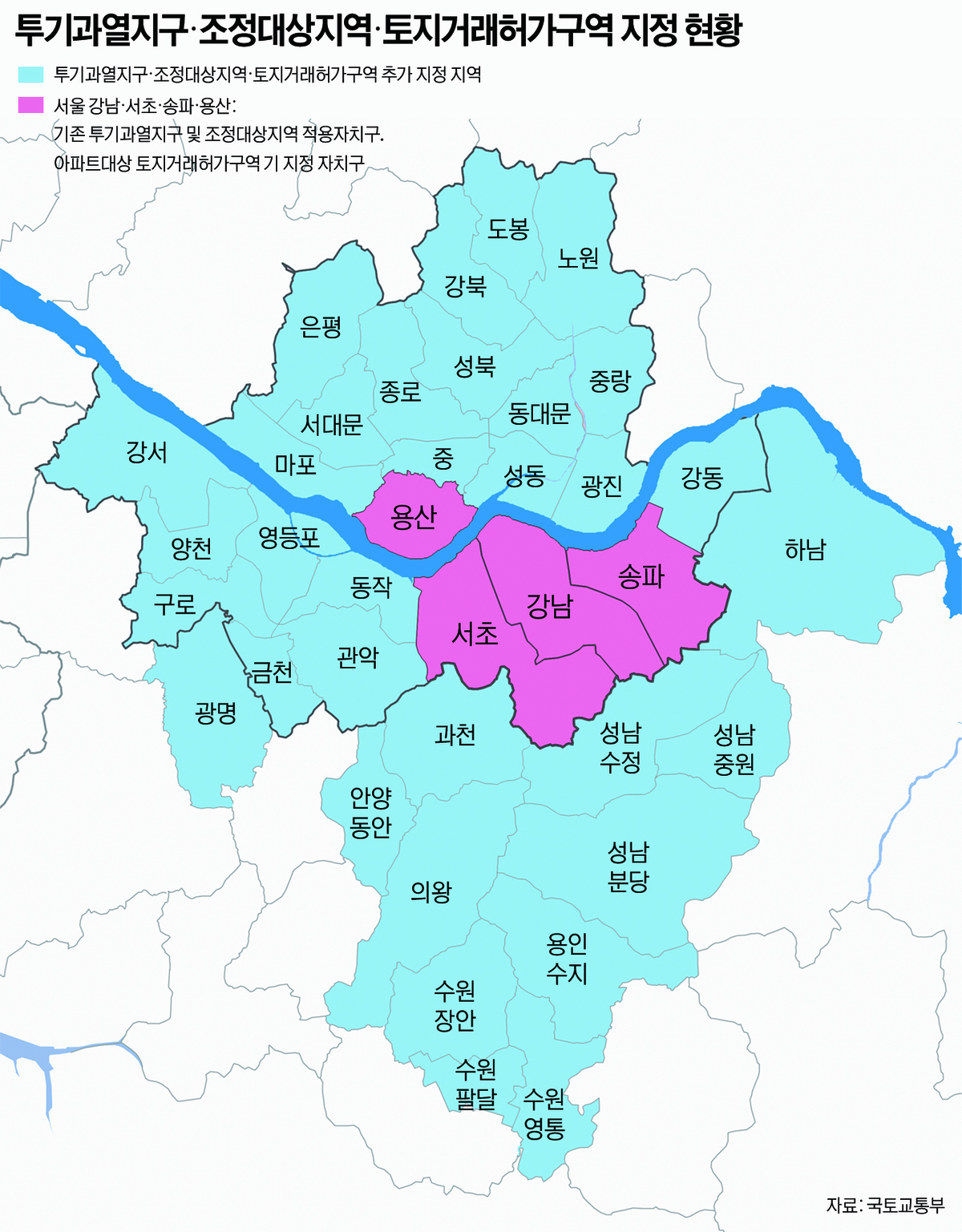[10∙15 부동산 대책] 서울·경기 37곳 ‘3중 자물쇠’... 보유세 강화도 만지작 
