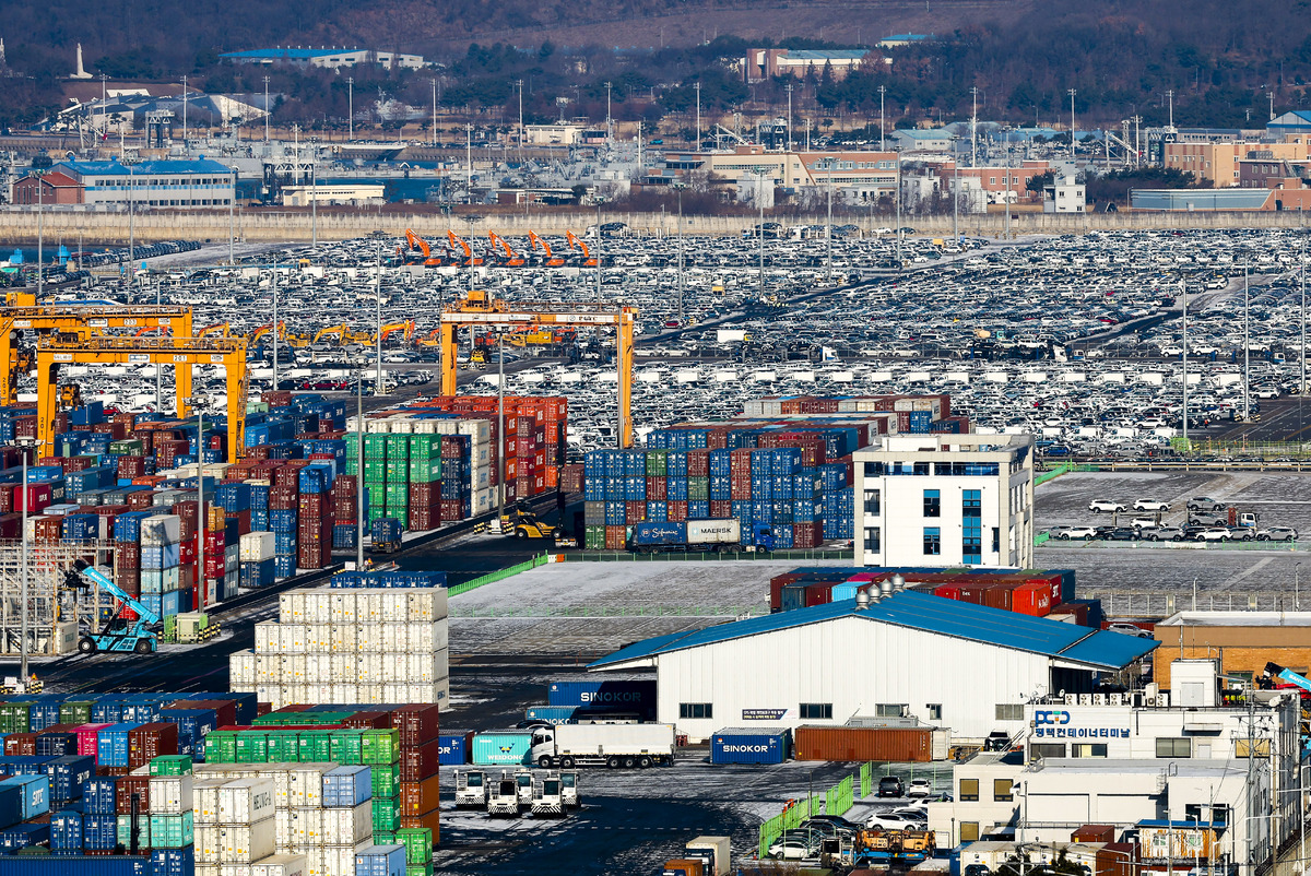 경기 평택시 평택항. 뉴시스