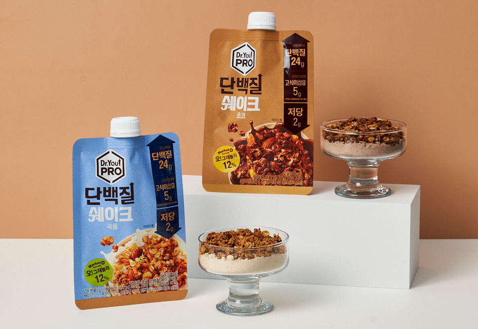 오리온 닥터유PRO 단백질쉐이크 제품 사진. 오리온 제공