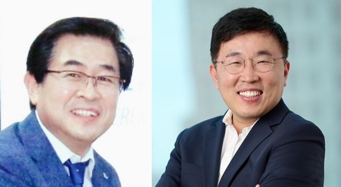 삼립의 각자 대표로 내정된 도세호 상미당홀딩스 대표(왼쪽)와 정인호 농심켈로그 대표. 삼립 제공