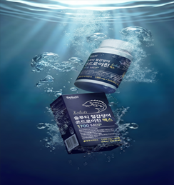 ‘솔루티 철갑상어 콘드로이친 맥스 1700MBP’ 제품 사진. 팜젠사이언스 제공