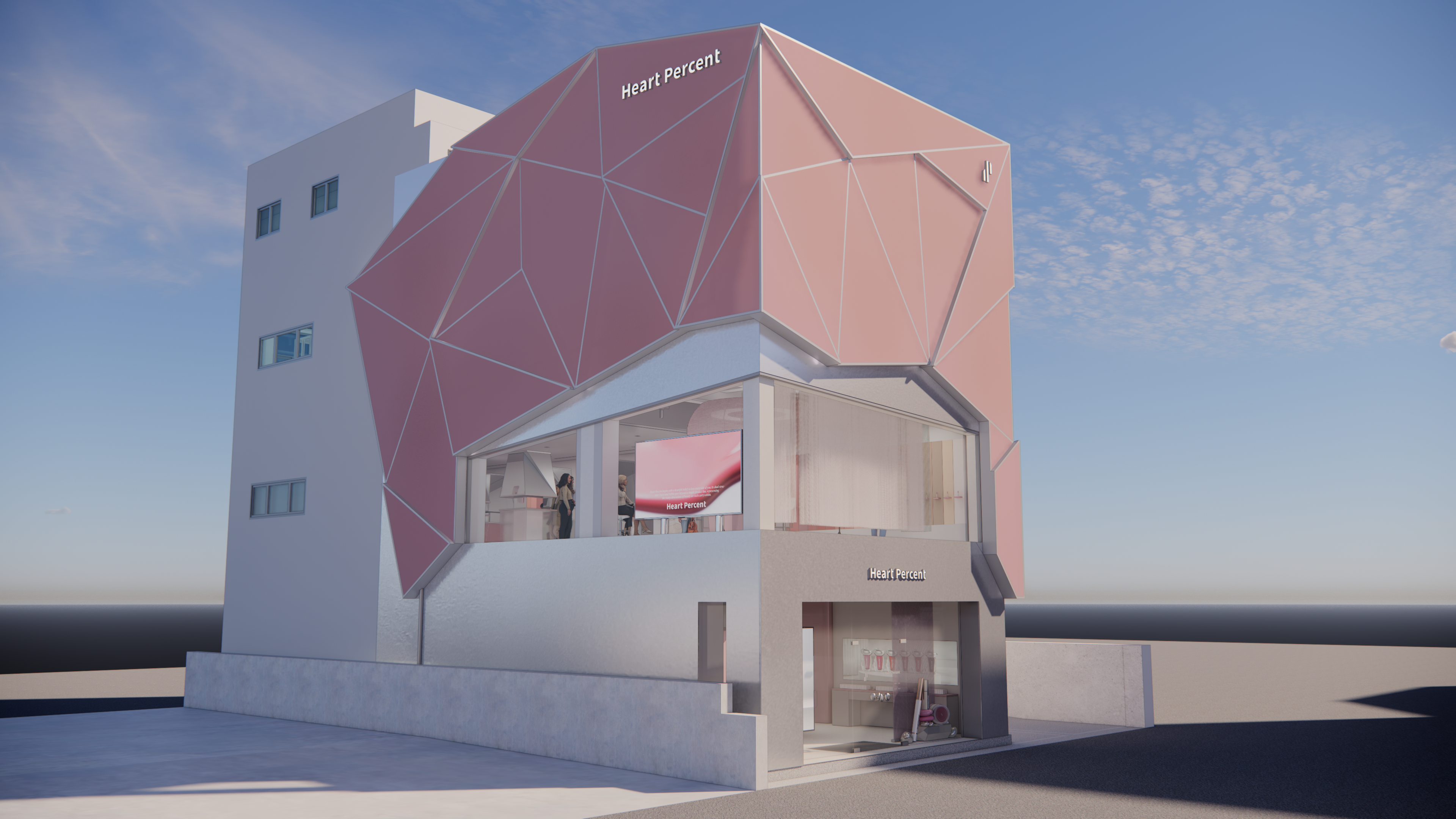 하트퍼센트 플래그십 스토어 공식 포스터. 하트퍼센트 제공