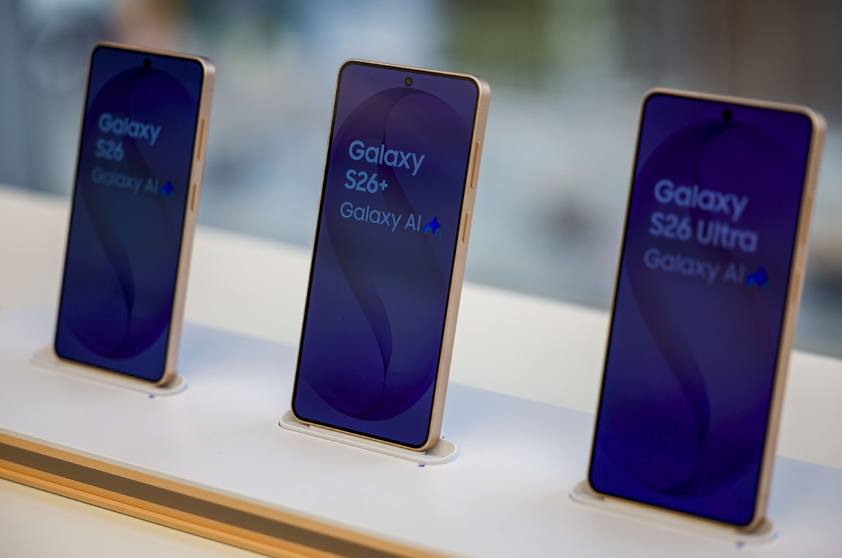 서울 강남구 삼성 강남에 갤럭시 S26 시리즈가 진열되어 있다. 사진=뉴시스