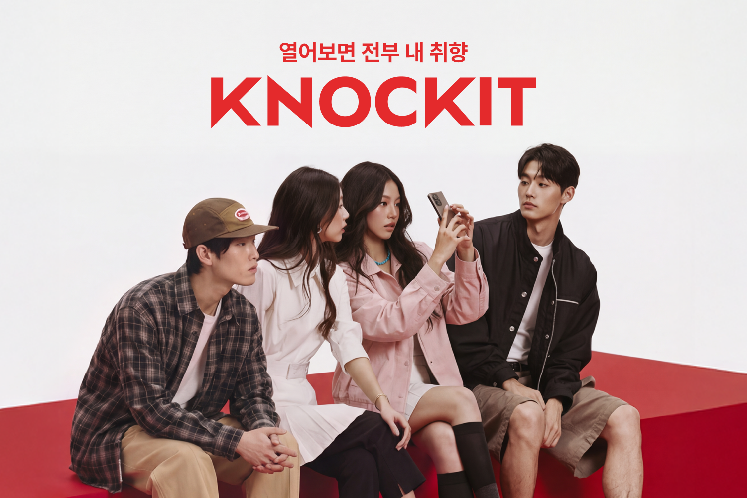 컨템포러리 패션 큐레이션 서비스 노크잇 출범을 알리는 이미지. 네이버 제공