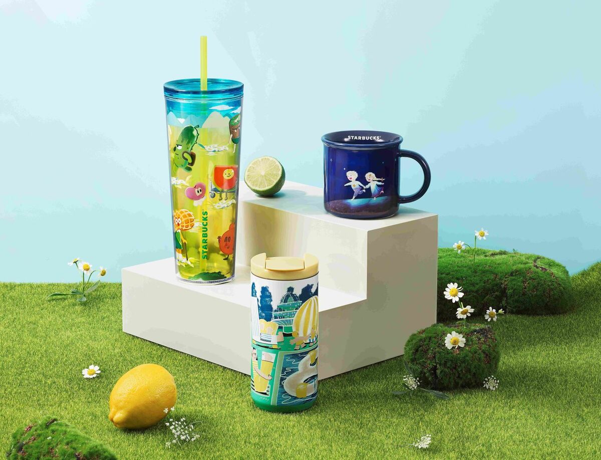 청년 장애인 작가 그림 공모전 수상작을 담은 스타벅스 굿즈. 스타벅스 코리아 제공