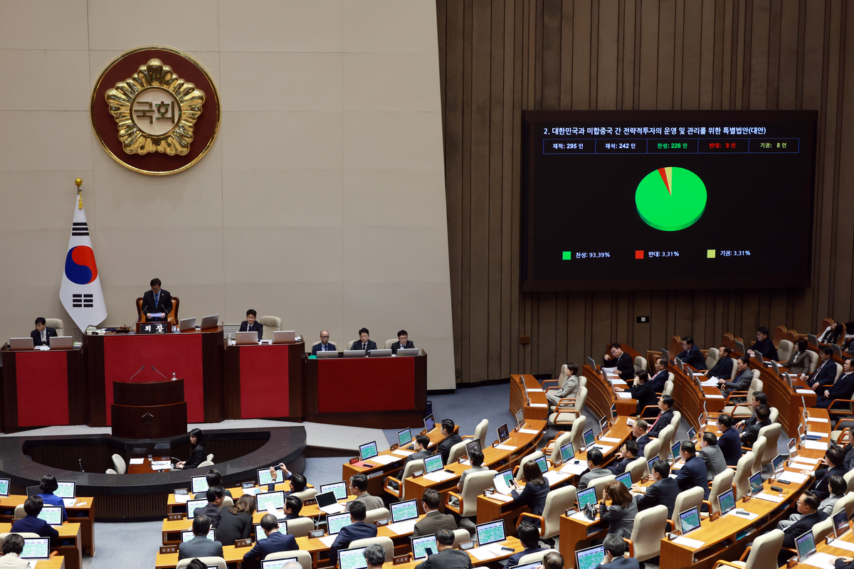 국회 본회의장. 뉴시스