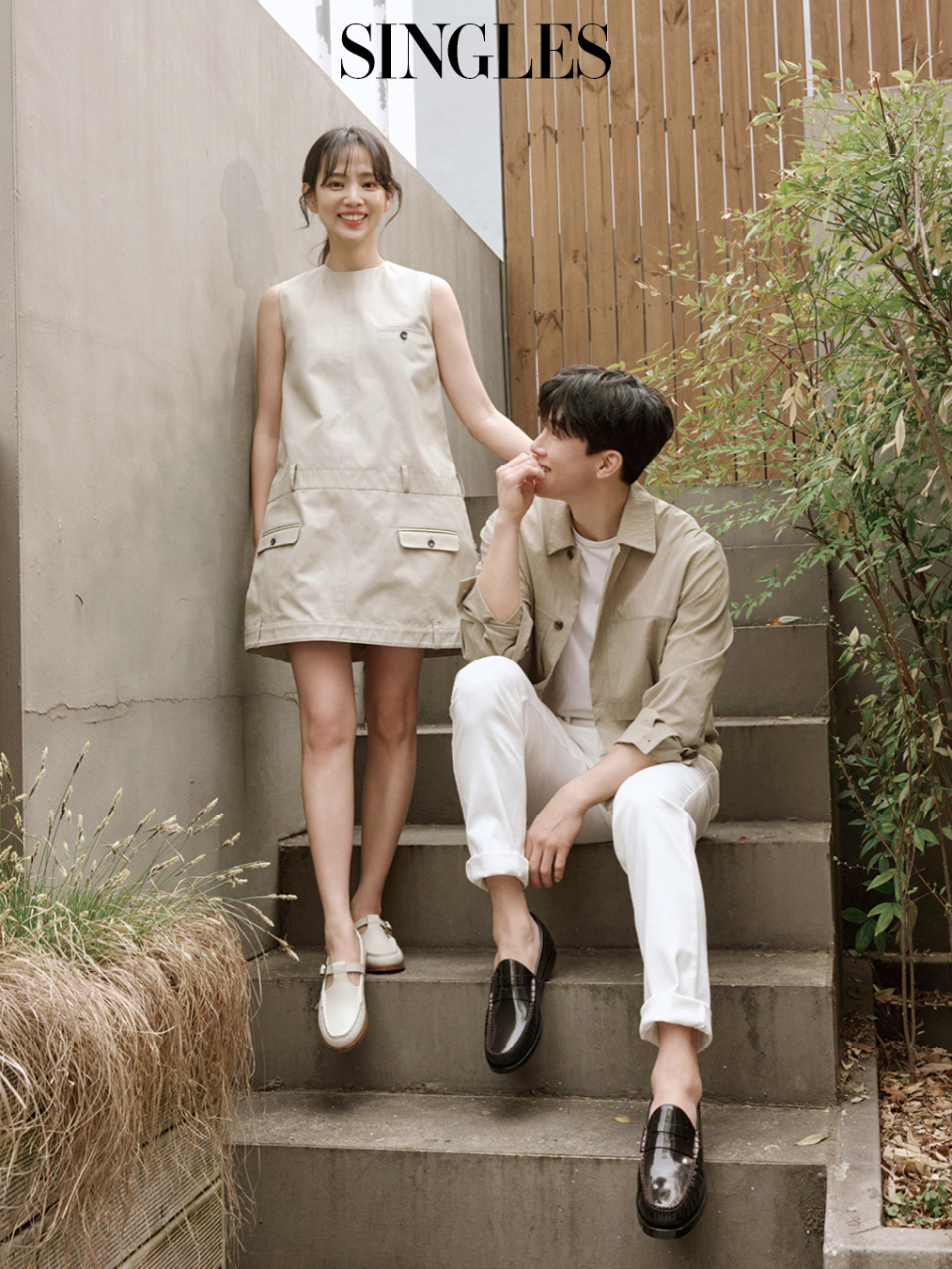 배우 김무열-윤승아 부부 화보 이미지.자료=싱글즈 제공