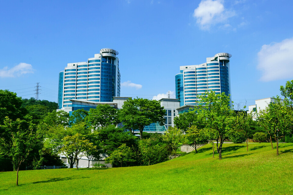 삼성노블라이프가 운영하는 경기 용인시 기흥구 삼성노블카운티 전경. 삼성생명 제공