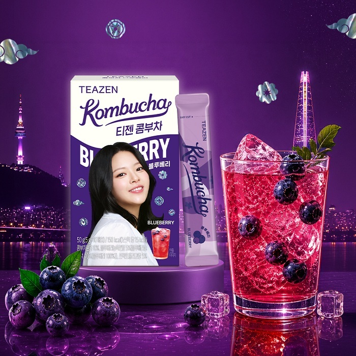 티젠 ‘콤부차 블루베리’ . 사진 제공=티젠(TEAZEN)