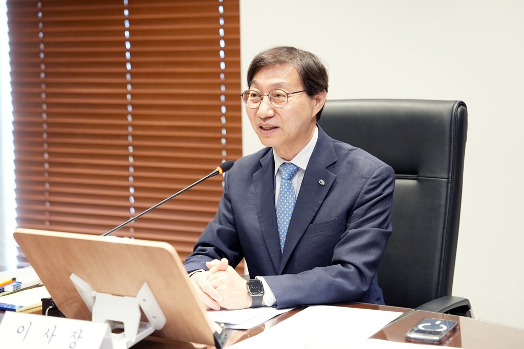 김성주 국민연금공단 이사장은 23일 온라인 기자설명회를 열고 상반기 주요 사업 성과와 하반기 추진 계획을 발표했다. 국민연금공단 제공