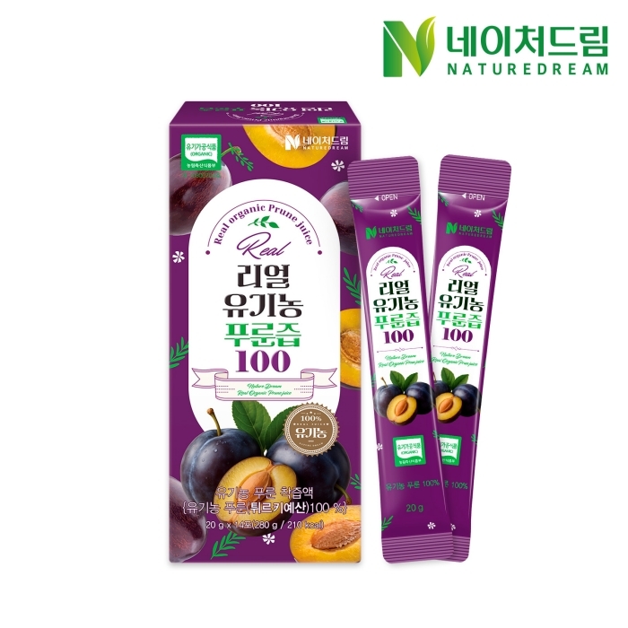 네이처드림 리얼 유기농 푸룬즙 100. 이미지=네이처드림 제공