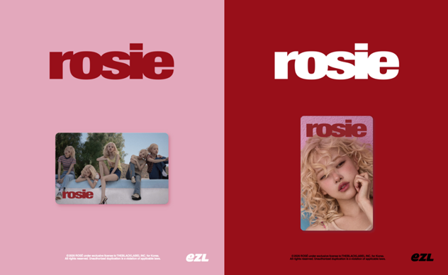 이즐 로제(rosie) 카드. 사진=㈜이동의즐거움