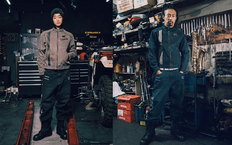 26FW 캠페인 THE BLUE COLLAR 캠페인 이미지.&nbsp;출처: 핍스모터사이클