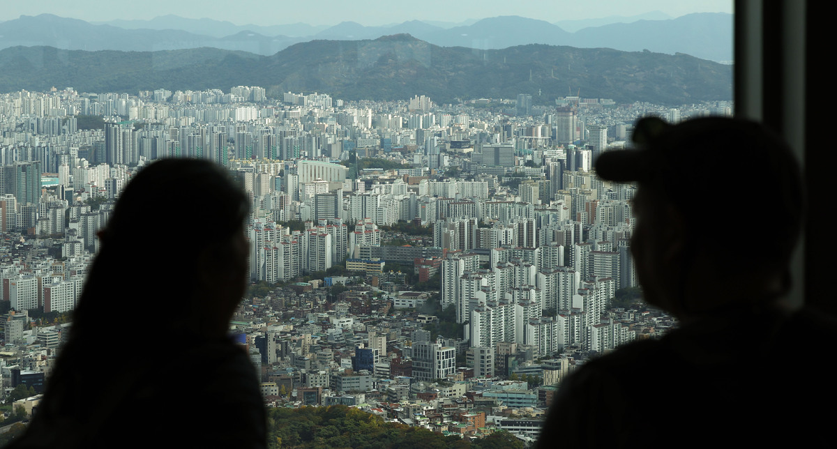 최근 서울 시내의 아파트 단지. 뉴시스