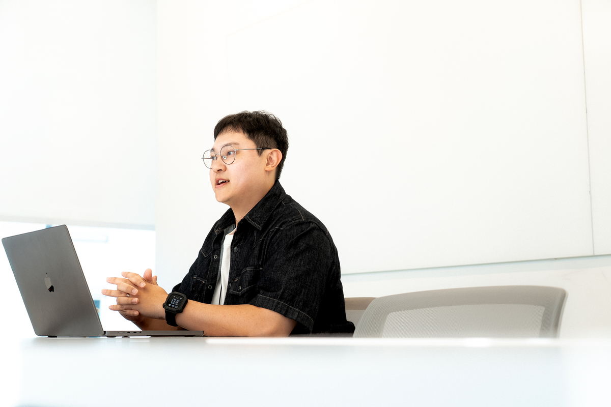 김용현 아임웹 인프라팀 리드. 사진=아임웹