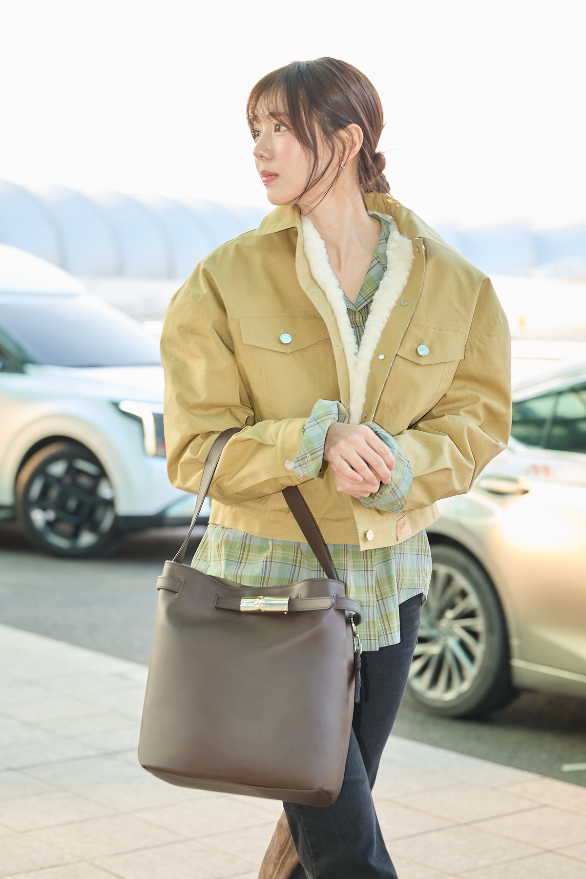 배우 채수빈. 자료=롱샴(Longchamp) 제공