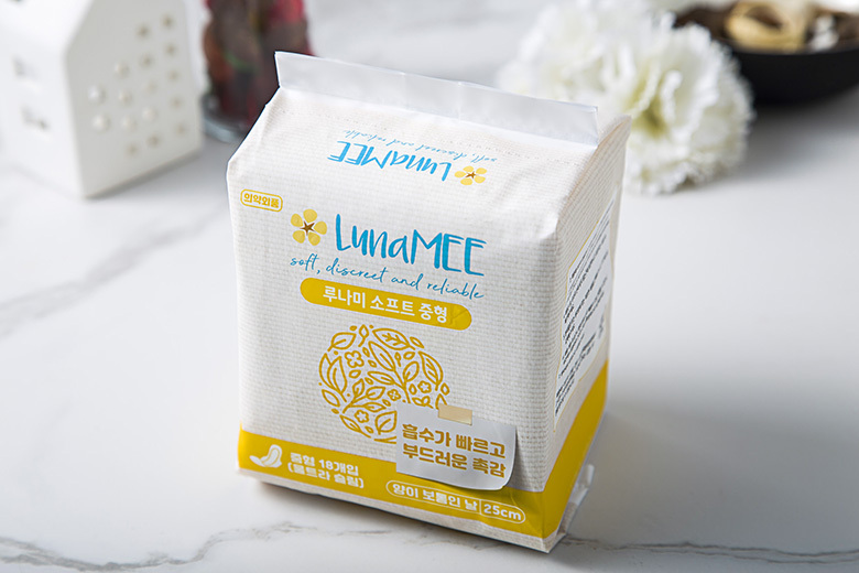 개당 가격을 99원으로 낮춘 루나미 소프트 생리대 날개형 상품. 쿠팡 제공