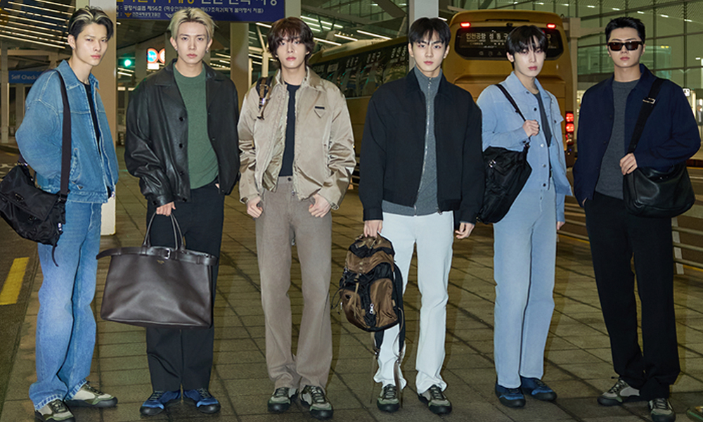 그룹 엔하이픈. 자료=프라다(PRADA) 제공