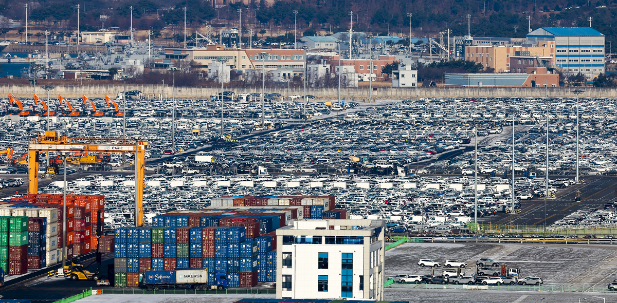 경기 평택항. 뉴시스