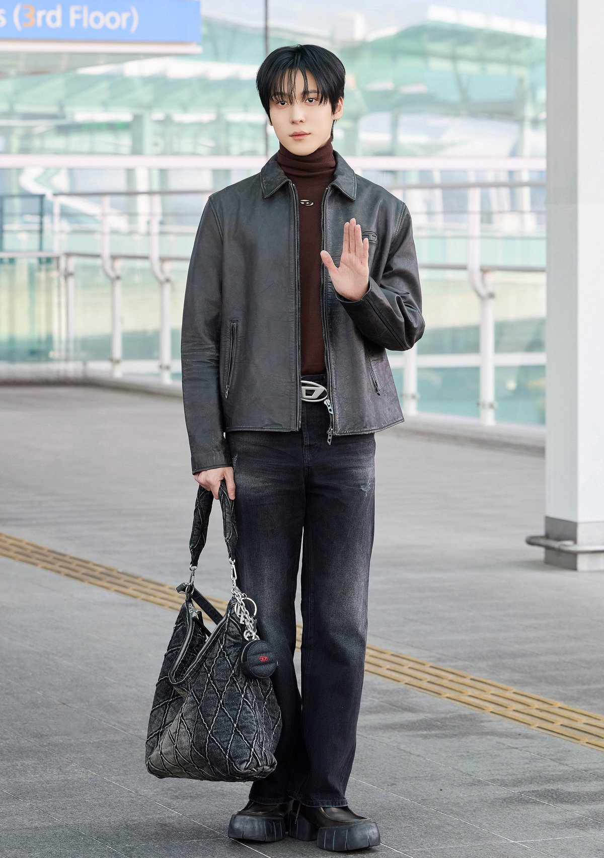 에이티즈 윤호. 자료=디젤 (DIESEL) 제공