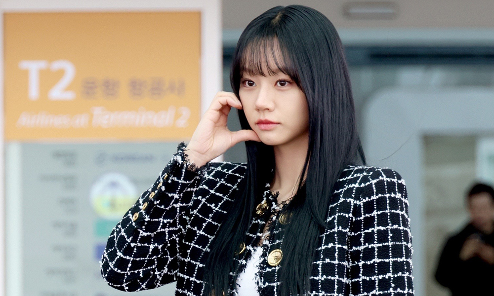 배우 혜리. 자료=발망 (BALMAIN) 제공