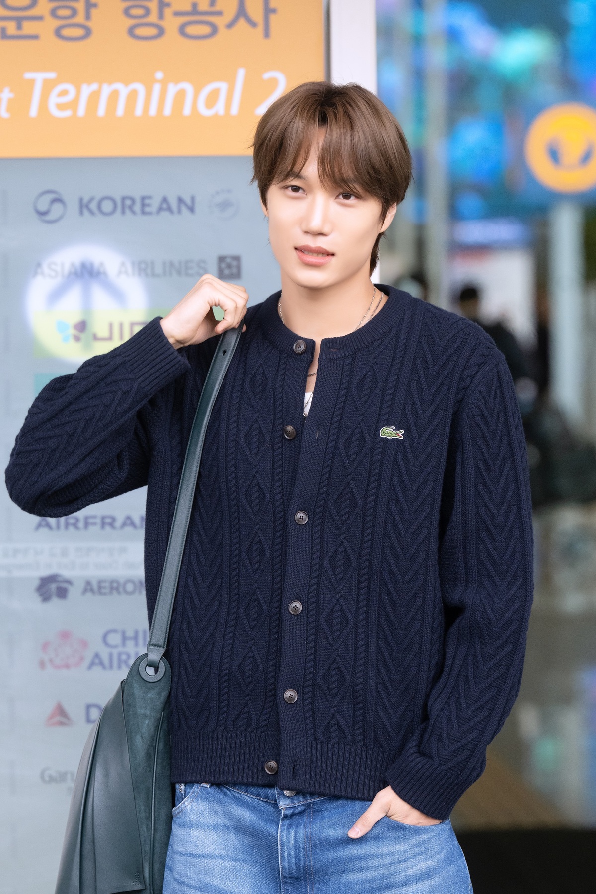 엑소 카이. 자료=라코스테(LACOSTE) 제공