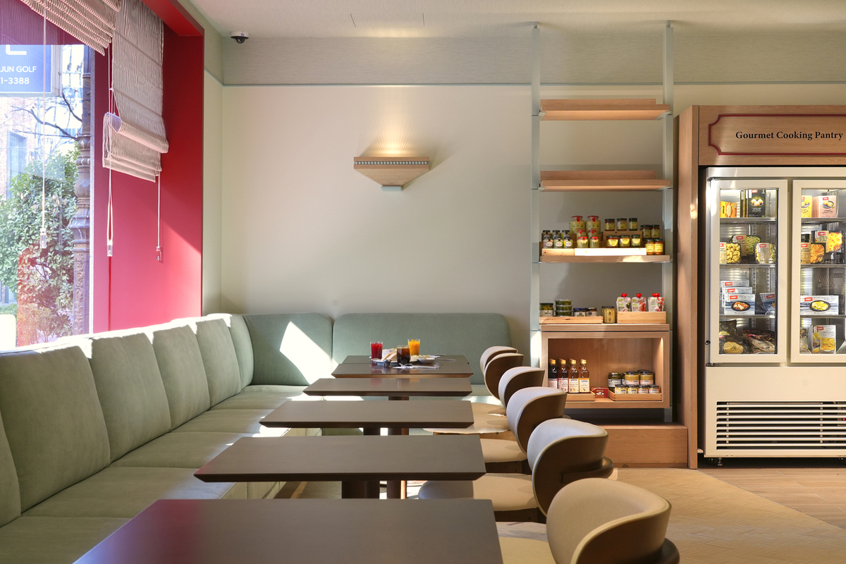 메종드구르메의 다이닝 존 전경. LF푸드 제공