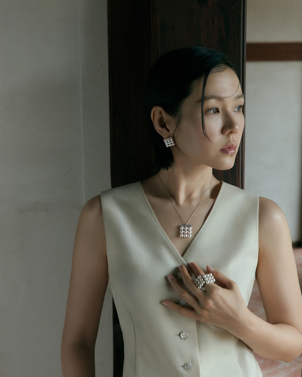 balance&nbsp;build&nbsp;diamonds&nbsp;pave&nbsp;Pendant,&nbsp;balance&nbsp;build&nbsp;diamonds&nbsp;pave&nbsp;Earrings,&nbsp;balance&nbsp;build&nbsp;diamonds&nbsp;pave&nbsp;Ring,&nbsp;balance&nbsp;build&nbsp;Ring. 사진=타사키&nbsp;제공