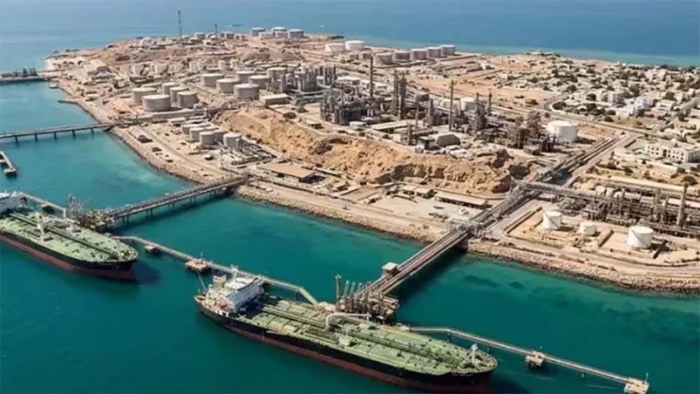 이란 석유수출기지 하르그섬. 락샤-아니르베다닷/뉴시스