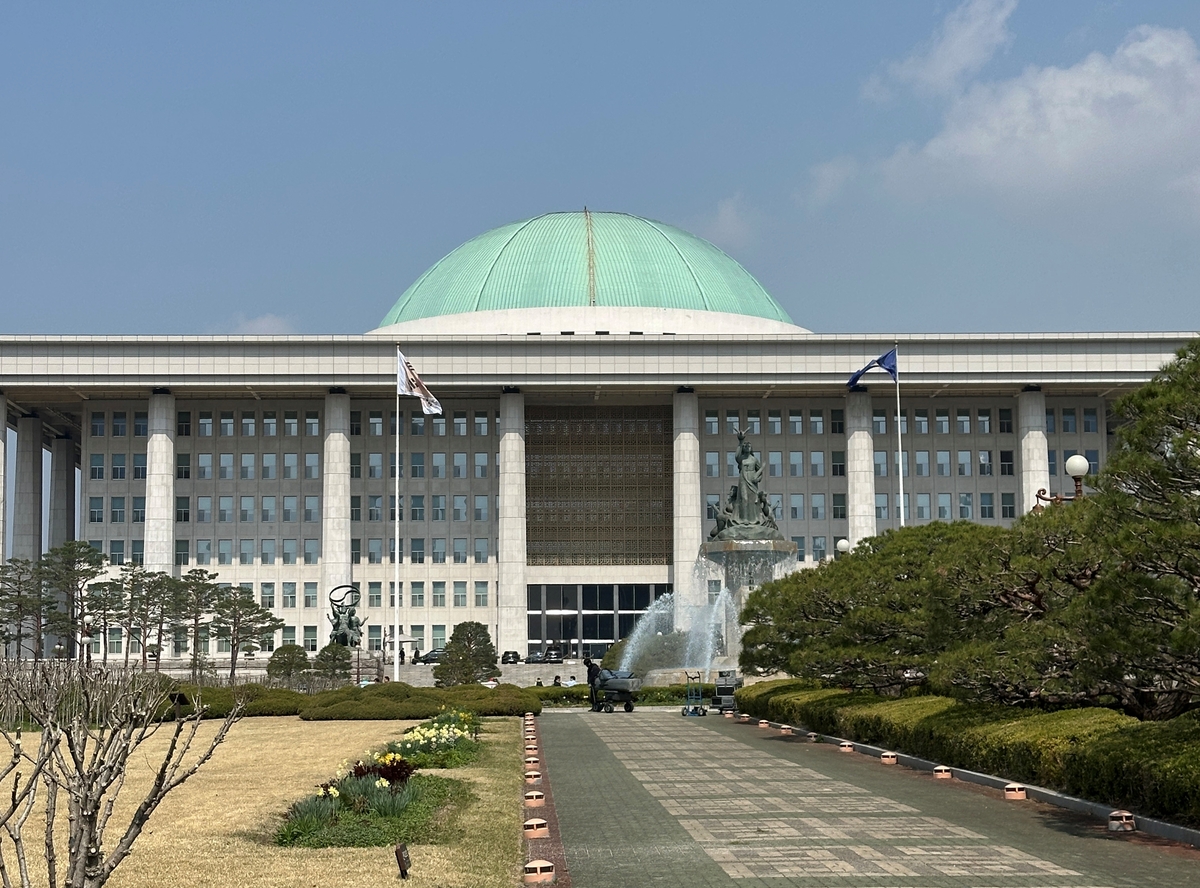 국회의사당 전경. 이화연 기자