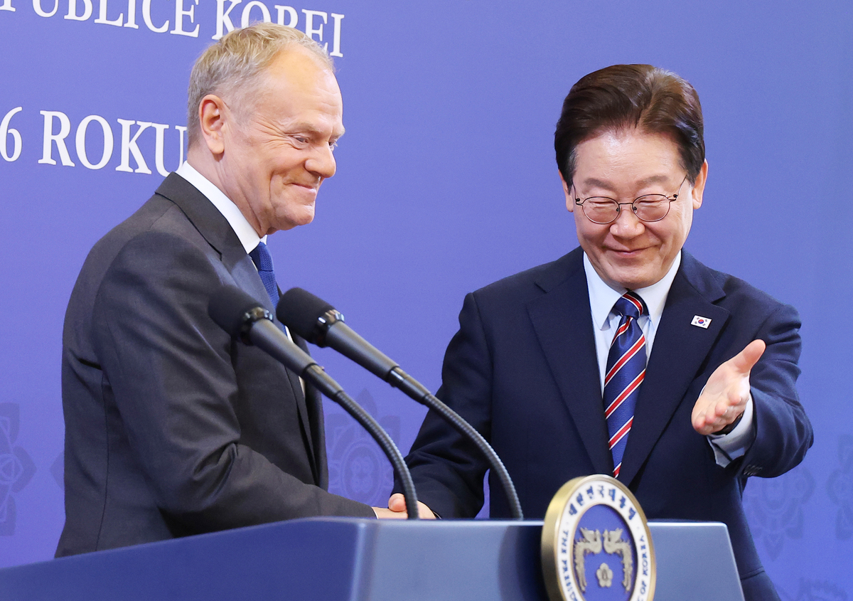 李대통령 “한국무기가 폴란드 수호”… 정상회담 통해 ‘방산 협력 강화’