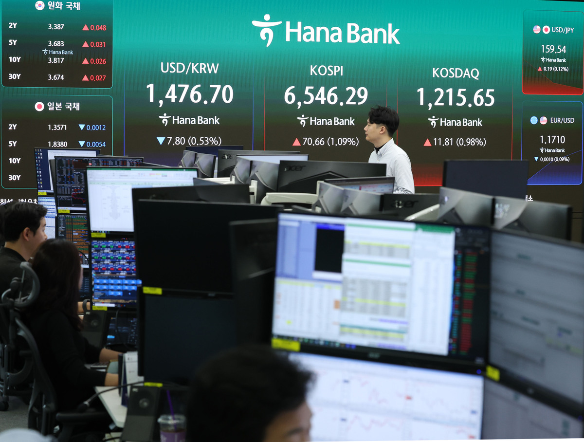 [마감시황] 코스피, 자고 나면 새역사…6600선 뚫었다