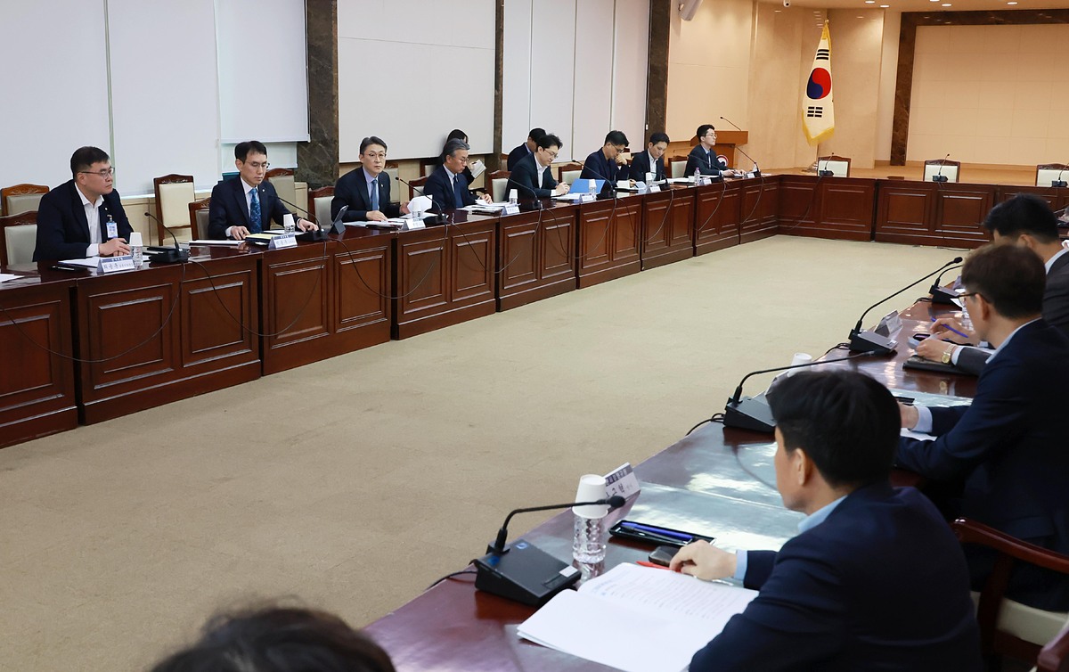 지난 3월 서울 종로구 정부서울청사에서 열린 지표금리단기금융시장 협의회. 사진=금융위원회