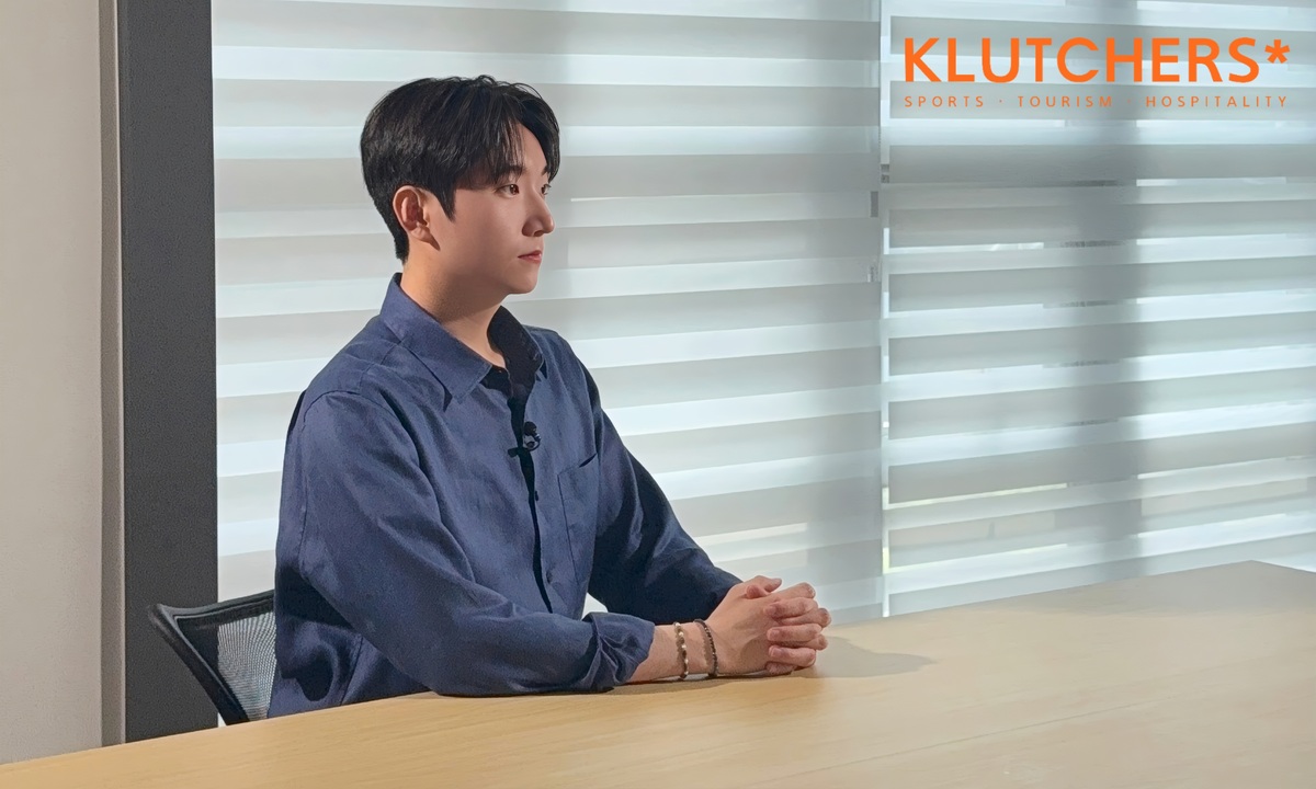 클러처스 장성민 대표가 인터뷰를 진행하고 있다. 사진=클러처스