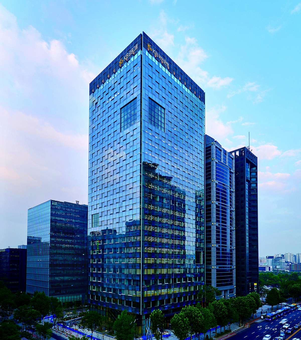 KB금융그룹 본사 전경