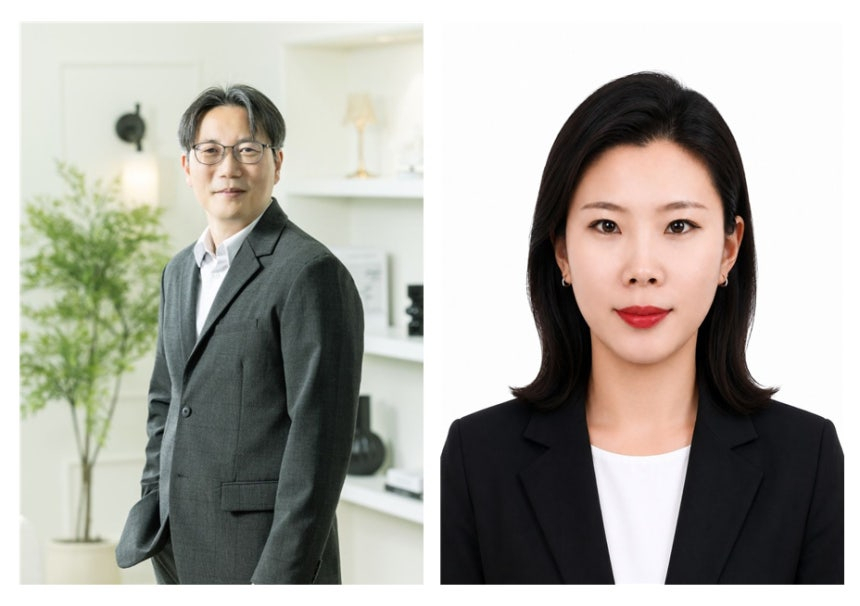 한보형 삼성전자 DS부문 펠로우(왼쪽), 한태린 상무. 삼성전자 제공