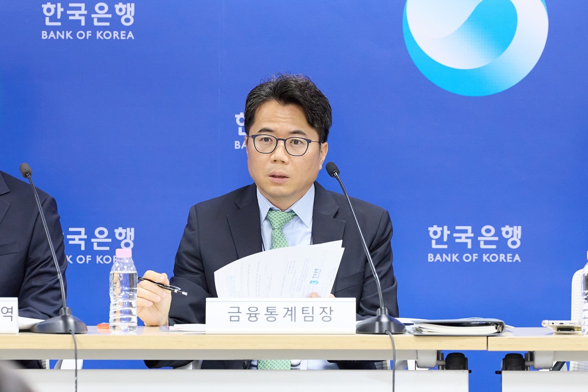김성준 한국은행 경제통계1국 금융통계팀장이 19일 오전 서울 중구 한국은행에서 열린 2026년 2/4분기 가계신용(잠정) 설명회에서 발언하고 있다. 한국은행 제공