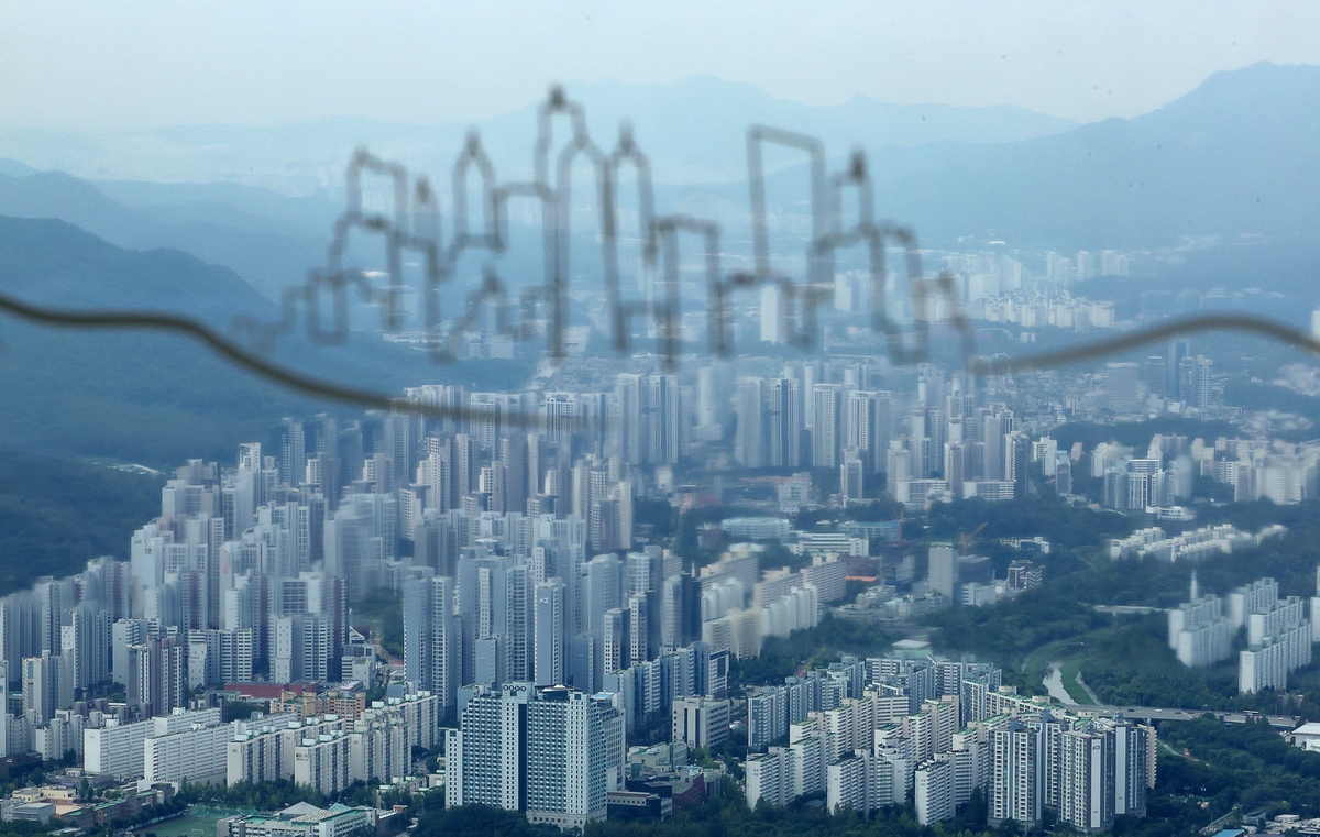 28일&nbsp;서울시내 아파트 모습.