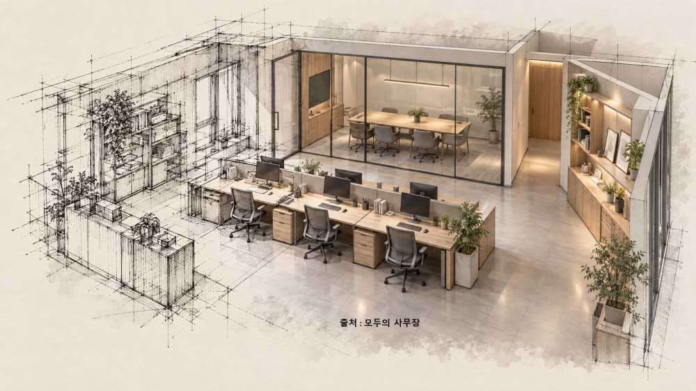 B2B 오피스 솔루션 플랫폼 ‘모두의 사무장’이 서울 및 수도권 대상으로 공식 서비스를 시작했다. 이미지=모두의 사무장